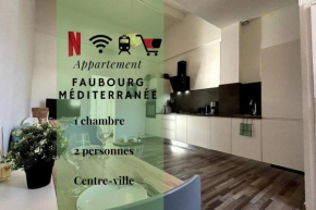 035- Faubourg Méditerranée, Gare, Appart 1 Chambre
